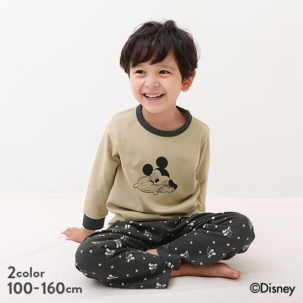 子供服 ディズニー ミッキー 長袖ルームウェア キッズ 男の子 ルームウェア パジャマ Devirock デビロック 22awルームウェア 152bgd003 Devirock Yahoo ショッピング店 通販 Yahoo ショッピング