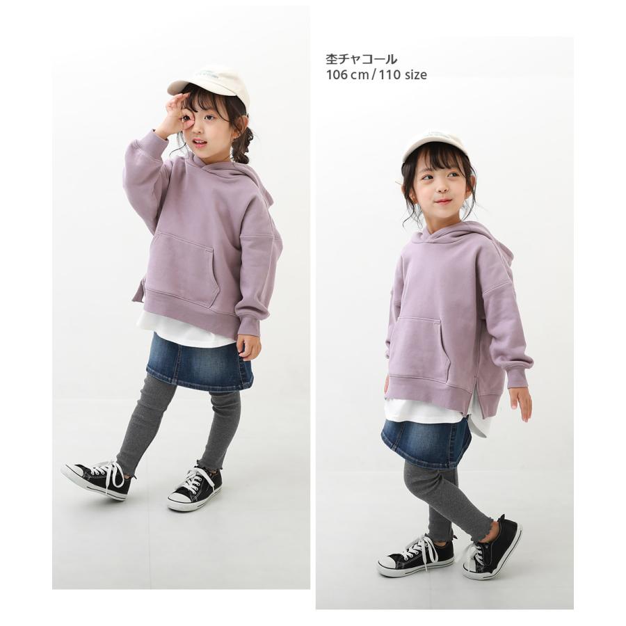 レギンス 10分丈 メロウリブレギンス キッズ ベビー服 子供服 女の子  デビロック devirock 26ss_girls | devirock | 13