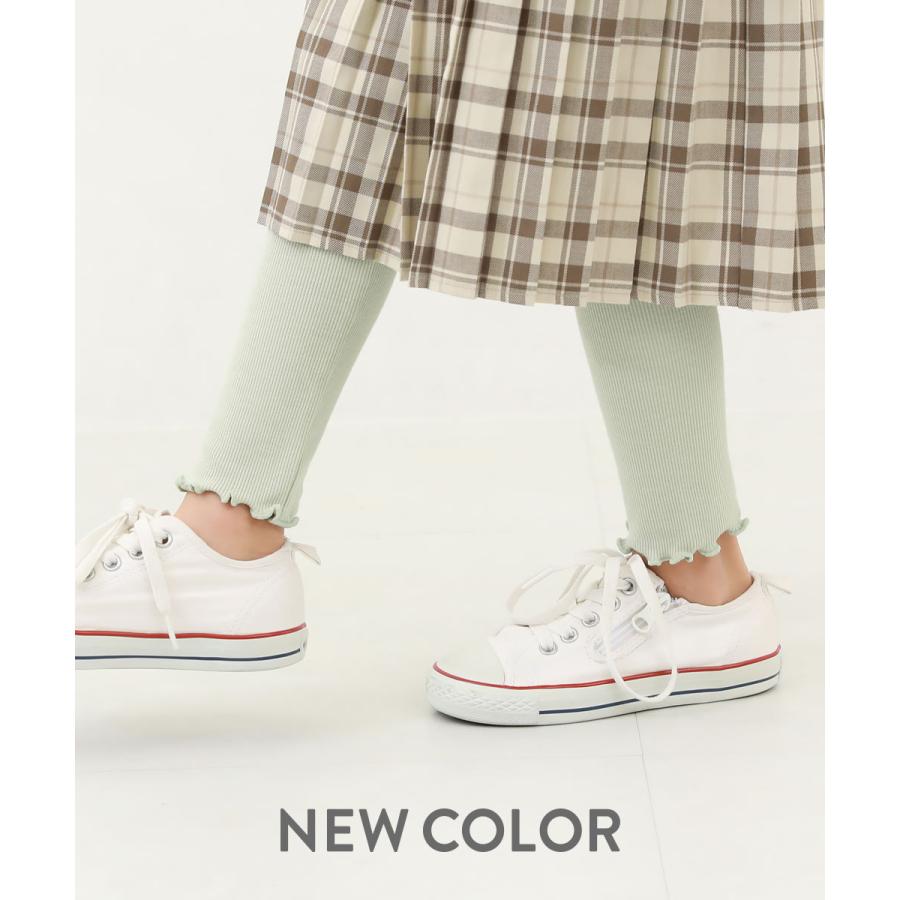 レギンス 10分丈 メロウリブレギンス キッズ ベビー服 子供服 女の子  デビロック devirock 26ss_girls | devirock | 10
