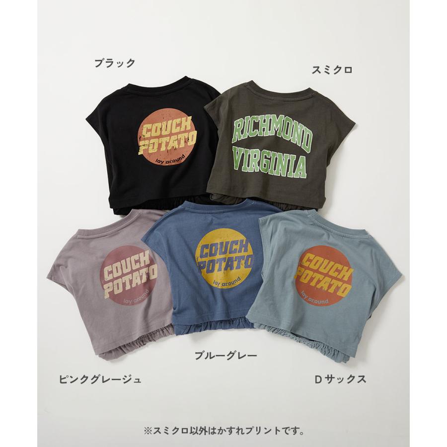 半袖ワンピース ワンピース バックデザイン 半袖ワンピース キッズ 子供服 女の子  デビロック devirock 25ss_ガールズトレンド | devirock | 11