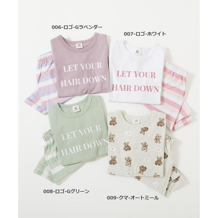 子供服 ガールズ半袖パジャマキッズ 女の子 ルームウェア 半袖ルームウェア パジャマ デビロック devirock | devirock | 11