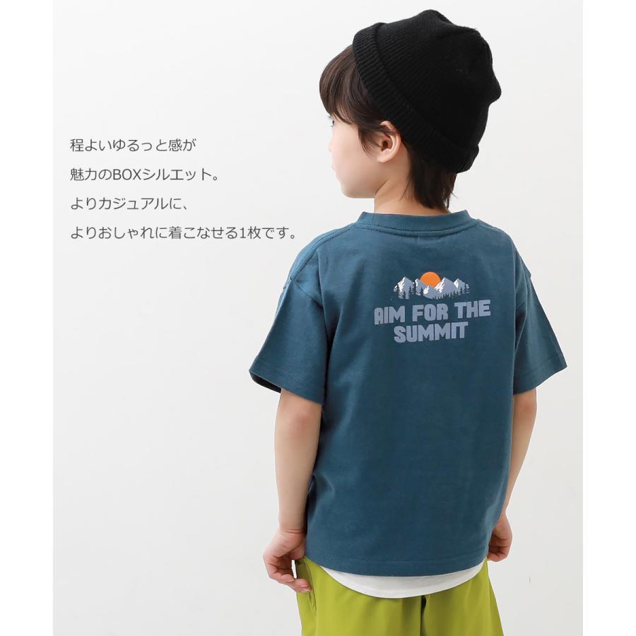 【アウトレットSALE/返品不可】子供服 デビラボ BOXバックプリント半袖Tシャツ キッズ ベビー 男の子 女の子 半袖Tシャツ トップス 半袖 devirock デビロック｜devirockstore｜28