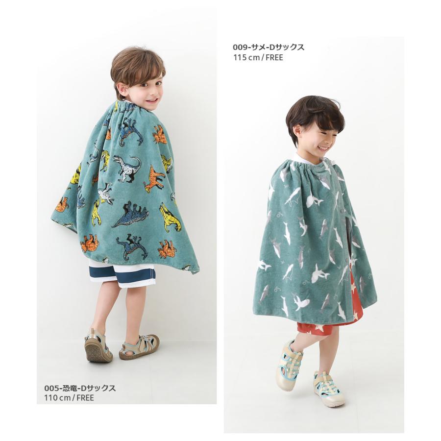 【綿100%】ラップタオル 60cm キッズ 子供服 男の子 女の子 水着 プールグッズ devirock デビロック | devirock | 11