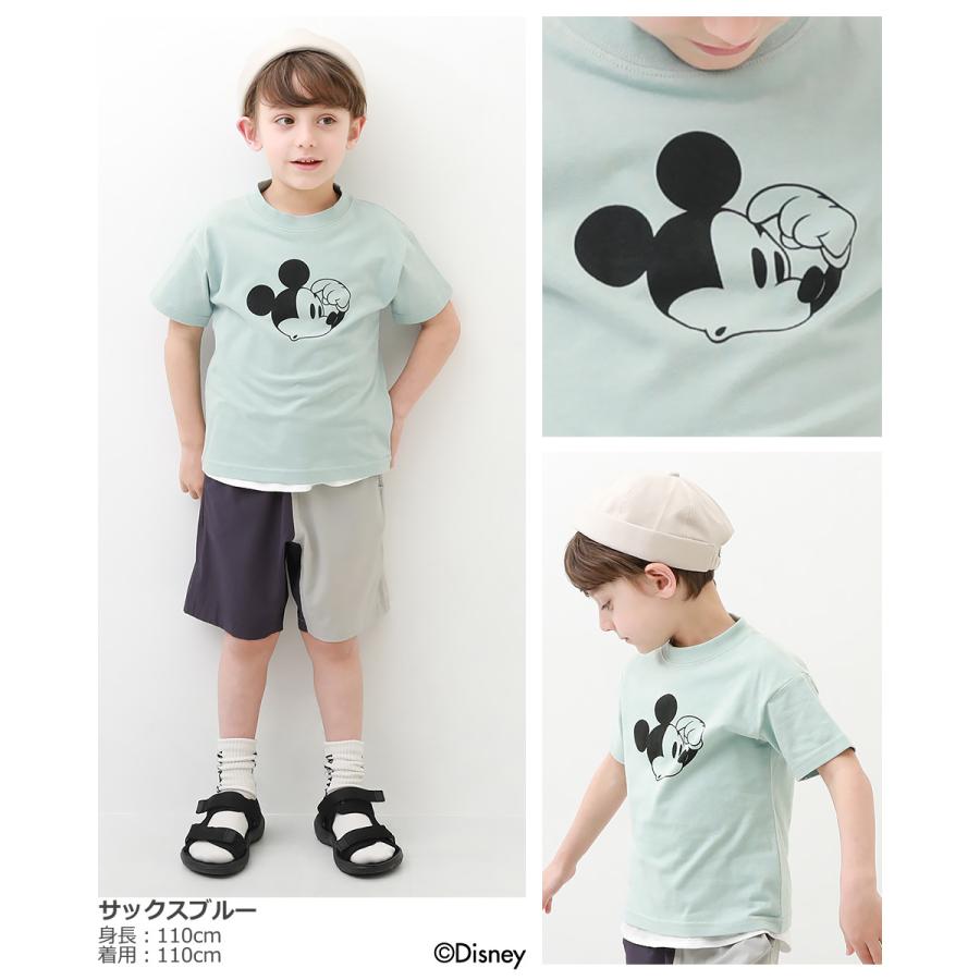 子供服 ディズニー ミッキー Tシャツ キッズ ベビー 男の子 女の子 半袖tシャツ Tシャツ トップス 半袖 Devirock デビロック 152utp016 Devirock Yahoo ショッピング店 通販 Yahoo ショッピング