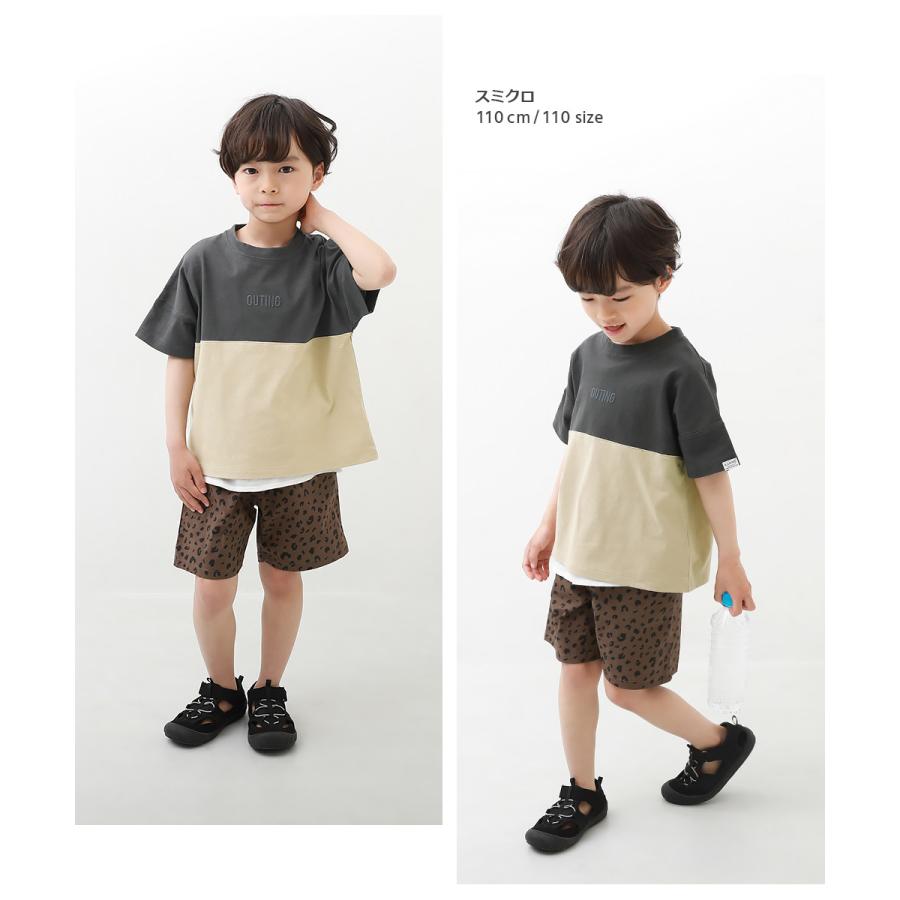 【アウトレットSALE/返品不可】子供服 水はじく 配色BIG半袖Tシャツ(撥水) キッズ 男の子 女の子 半袖Tシャツ Tシャツ トップス 半袖 devirock デビロック｜devirockstore｜15