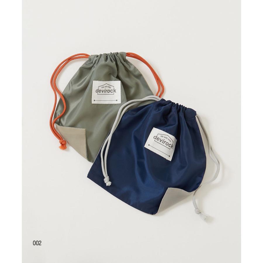 2枚セット バケット型巾着 小サイズ キッズ 子供服 男の子 女の子  デビロック devirock | devirock | 11