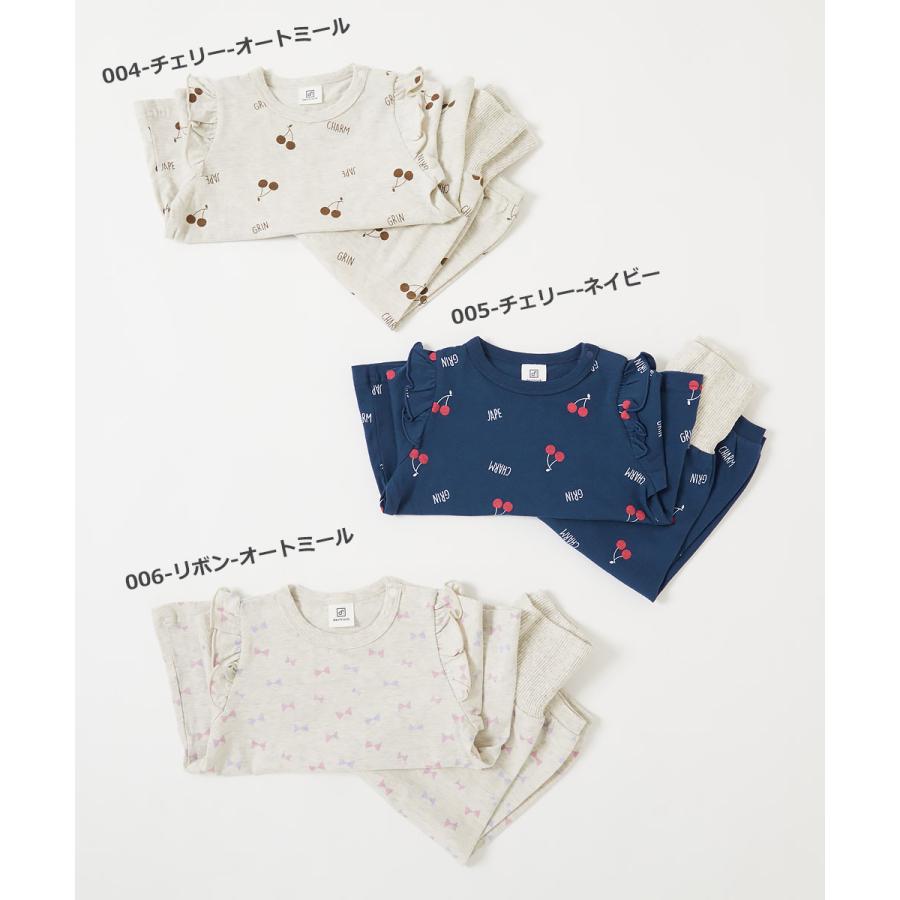 パジャマ ベビー ガールズ 長袖パジャマ キッズ ベビー服 女の子 子供服 ルームウェア 長袖ルームウェア デビロック devirock | devirock | 08