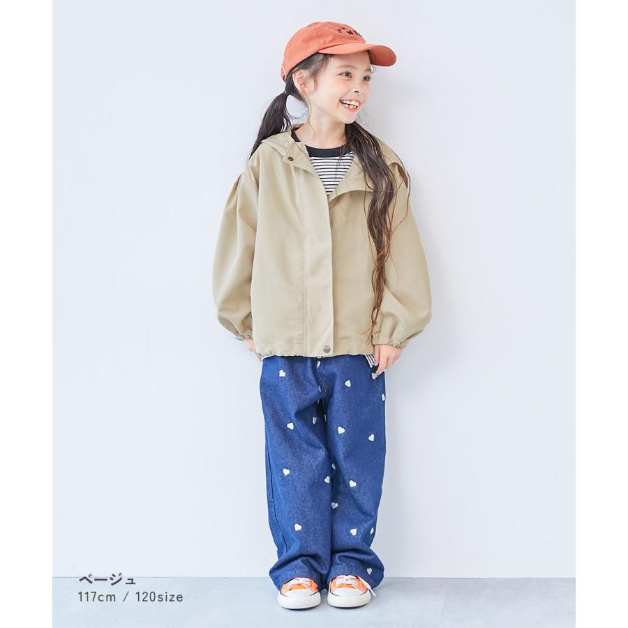 羽織り フード  アウター ジャケット 2WAYで着られる バルーンシルエット マウンテンパーカー キッズ 子供服 女の子  デビロック devirock | devirock | 20