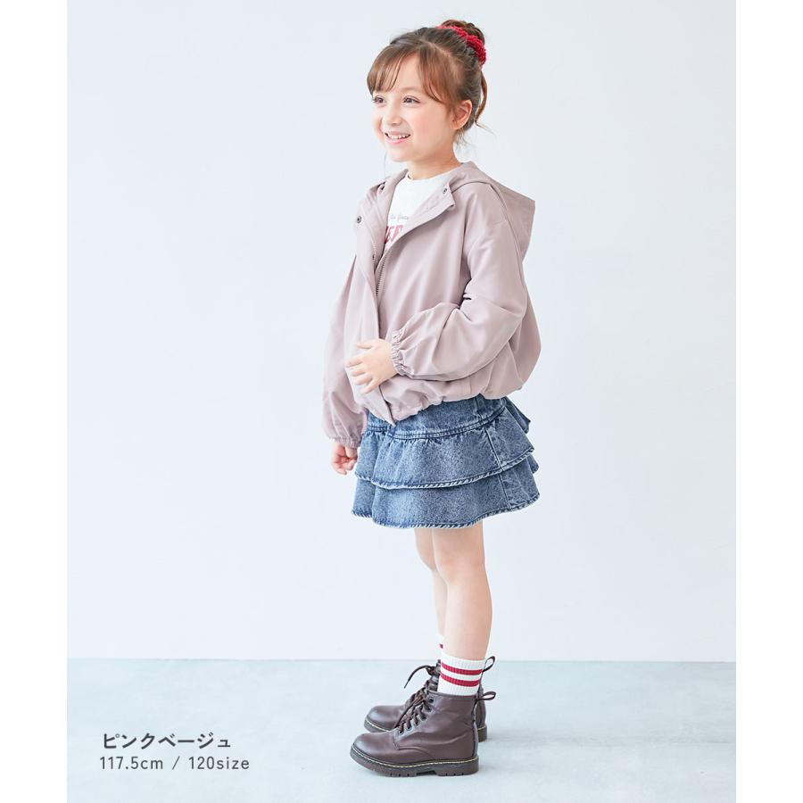 羽織り フード  アウター ジャケット 2WAYで着られる バルーンシルエット マウンテンパーカー キッズ 子供服 女の子  デビロック devirock | devirock | 21