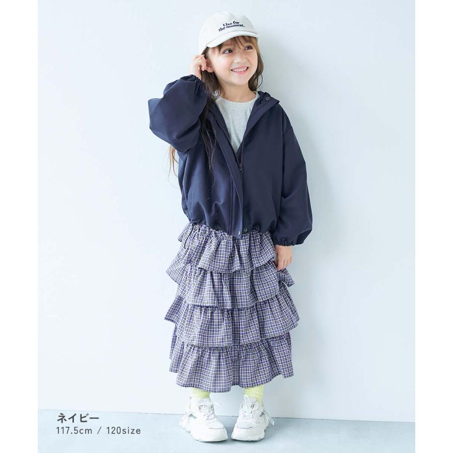 羽織り フード  アウター ジャケット 2WAYで着られる バルーンシルエット マウンテンパーカー キッズ 子供服 女の子  デビロック devirock | devirock | 16