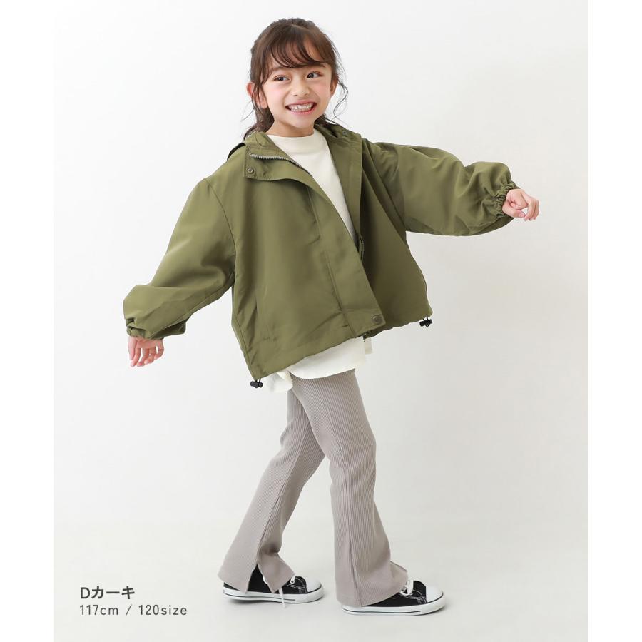 羽織り フード  アウター ジャケット 2WAYで着られる バルーンシルエット マウンテンパーカー キッズ 子供服 女の子  デビロック devirock | devirock | 18
