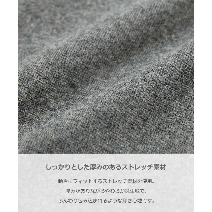 レギンス 10分丈 もちもちストレッチ 無地厚手レギンス キッズ ベビー服 子供服 女の子  デビロック devirock | devirock | 06