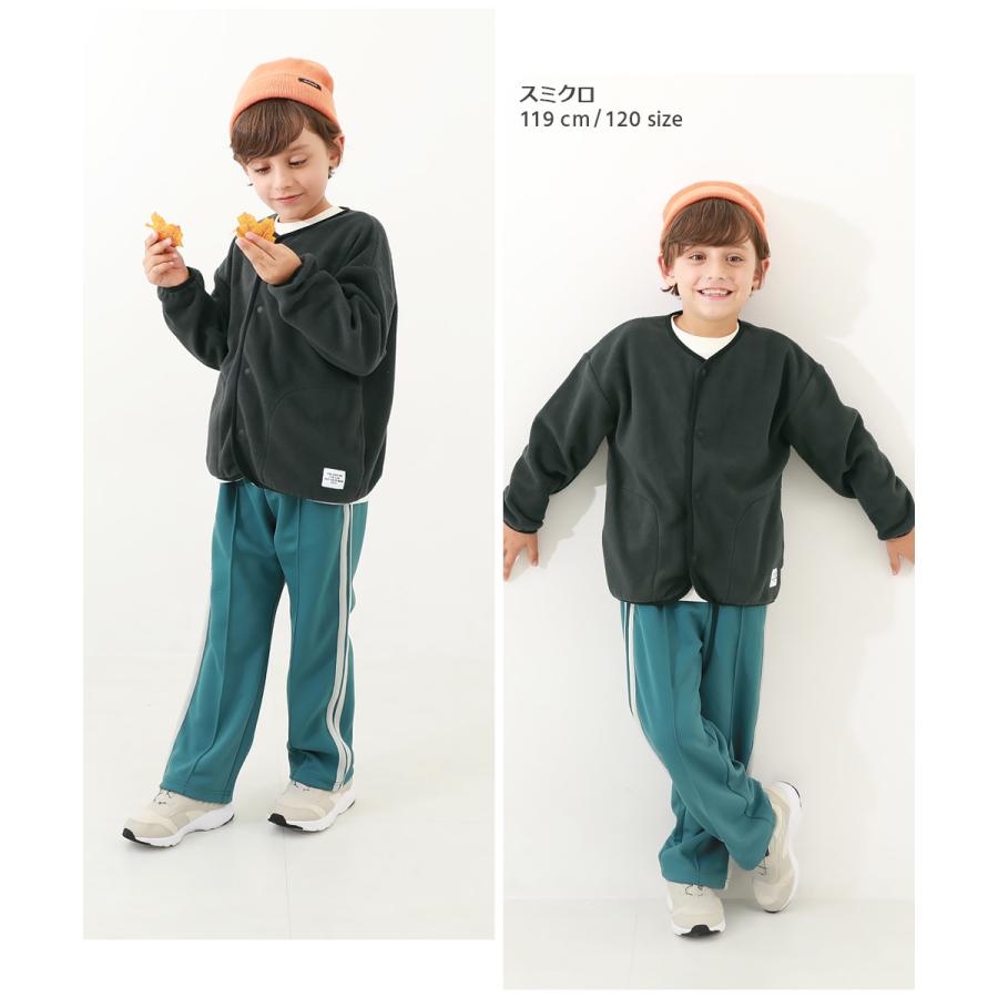 カーディガン トップス エアリーフリース カーディガン キッズ 子供服 男の子 女の子  デビロック devirock | devirock | 08