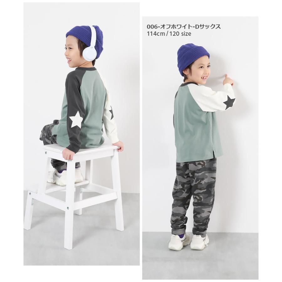 長袖tシャツ ロンt キッズ 子供服 男の子 女の子 綿100% エルボーパッチ トップス デビロック devirock | devirock | 15