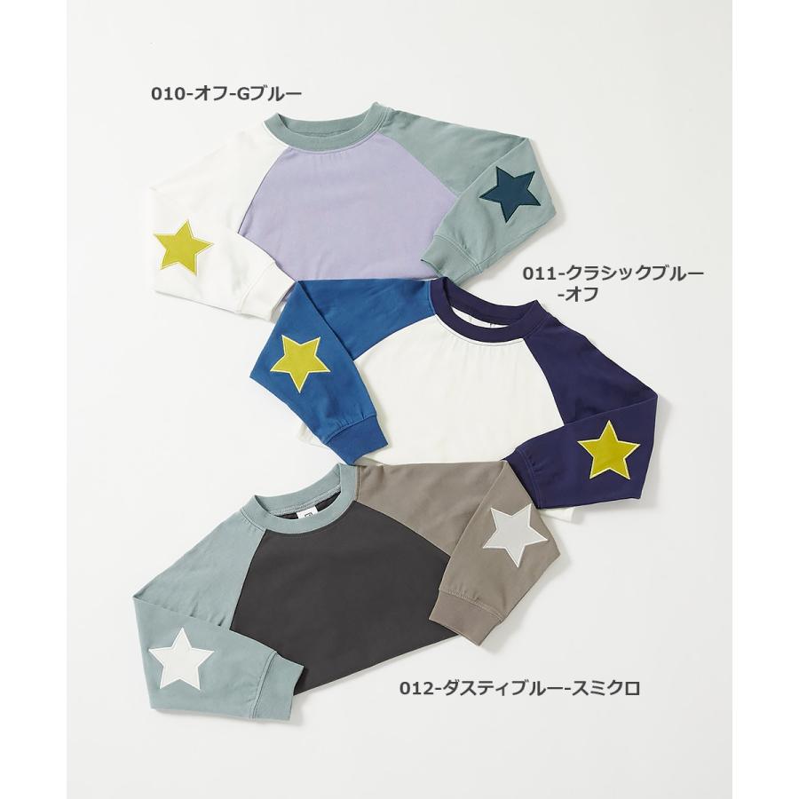 長袖tシャツ ロンt キッズ 子供服 男の子 女の子 綿100% エルボーパッチ トップス デビロック devirock | devirock | 09