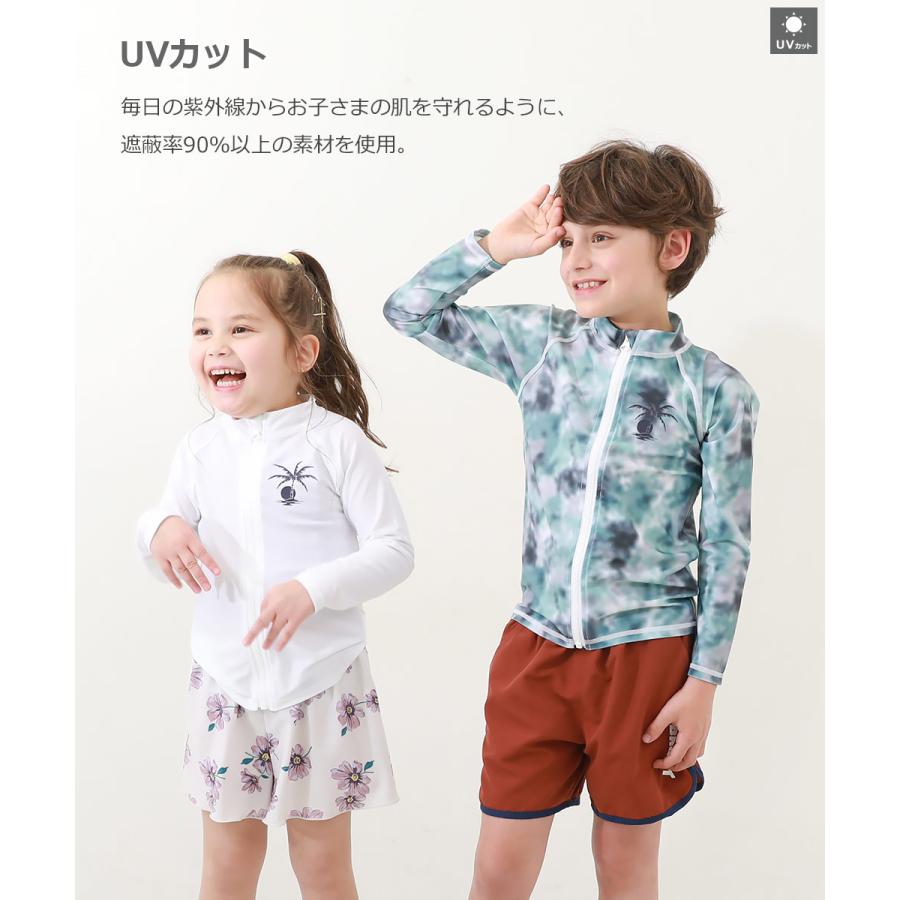 子供服 巻きスカート風フリルセパレート水着キッズ 女の子 水着 プールグッズ セパレート水着 デビロック devirock｜devirockstore｜09