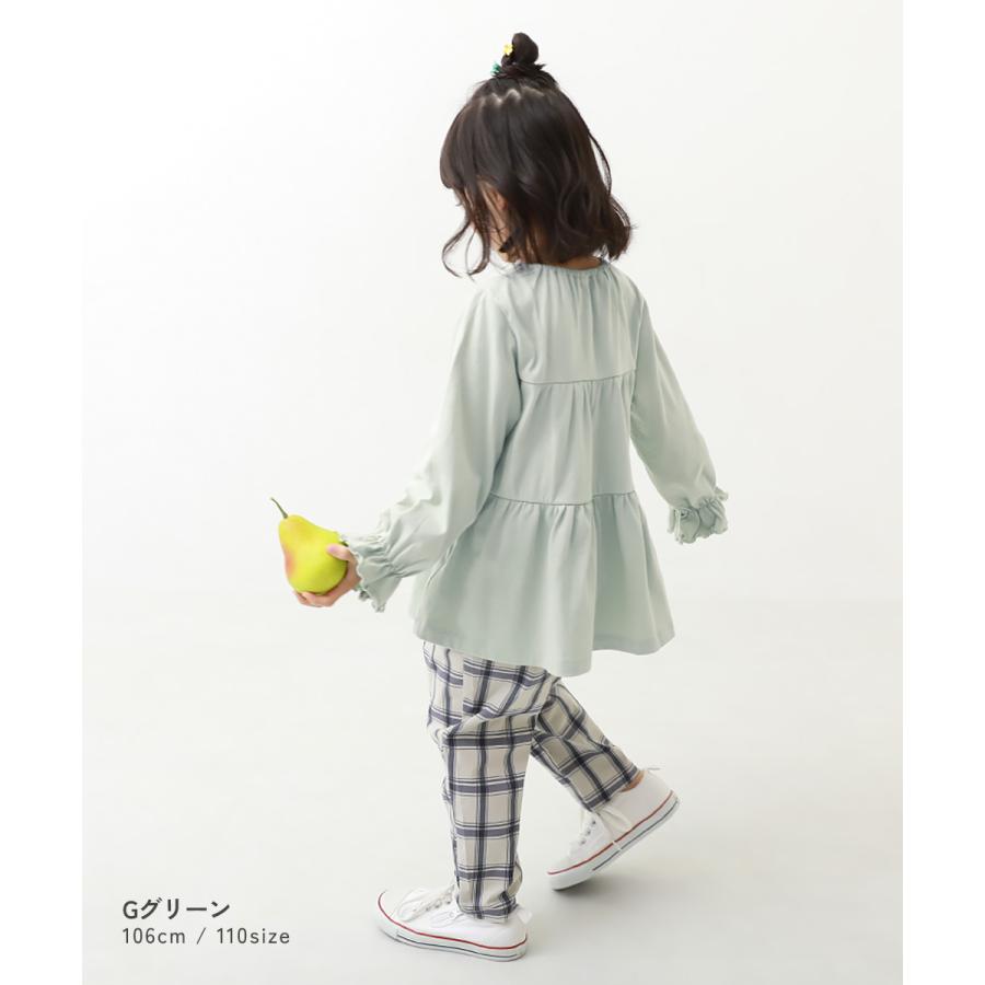 devirock（デビロック） ロンT トップス ティアード長袖チュニック