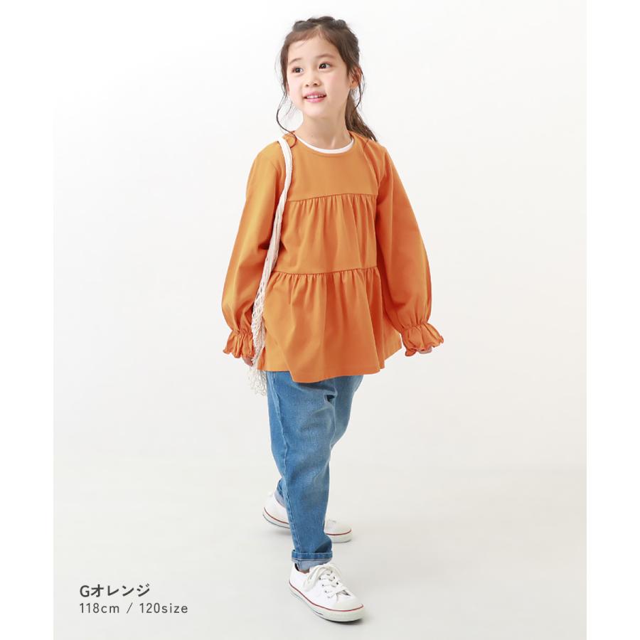 devirock（デビロック） ロンT トップス ティアード長袖チュニック