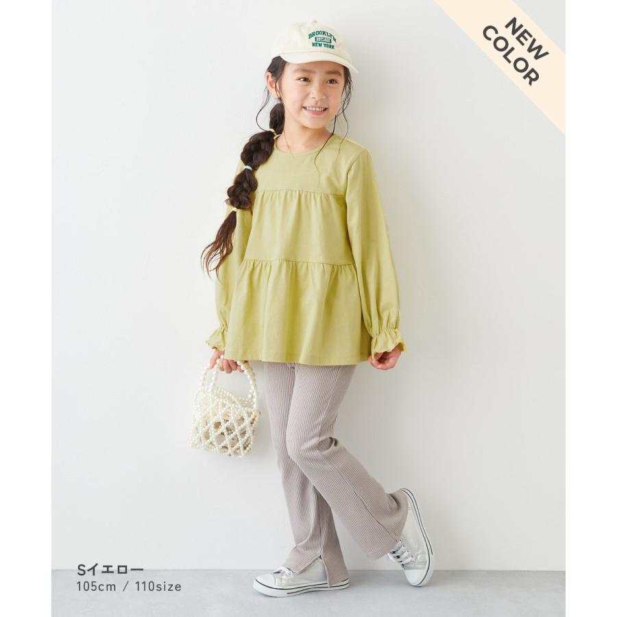 devirock（デビロック） ロンT トップス ティアード長袖チュニック