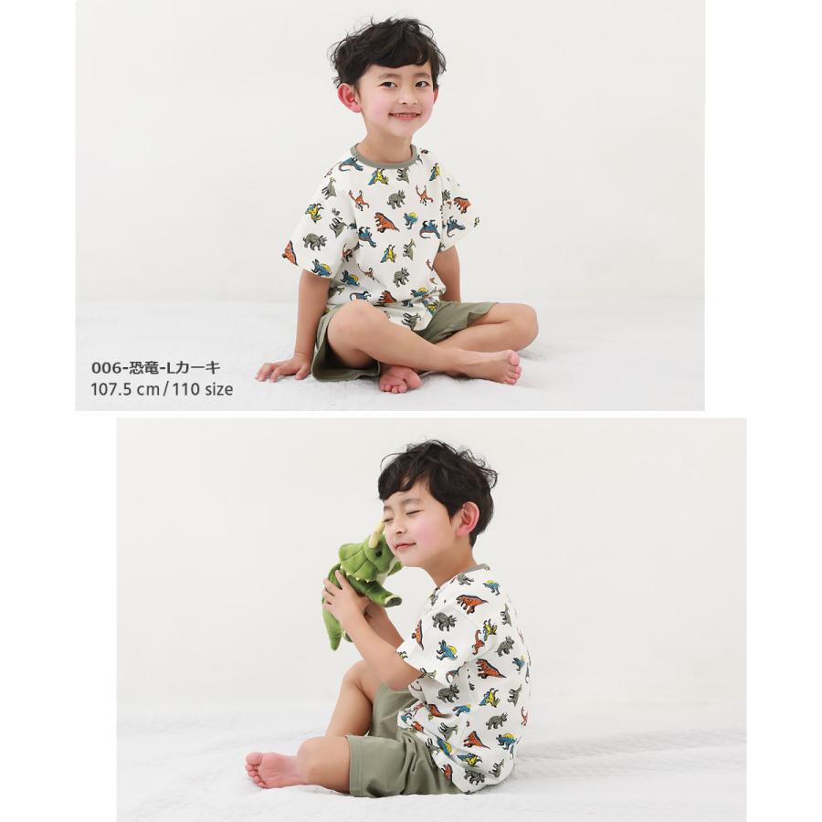 パジャマ 半袖パジャマ ルームウェア 半袖ルームウェア 綿100% どっちも前 半袖パジャマ キッズ 子供服 男の子 女の子  デビロック devirock | devirock | 21