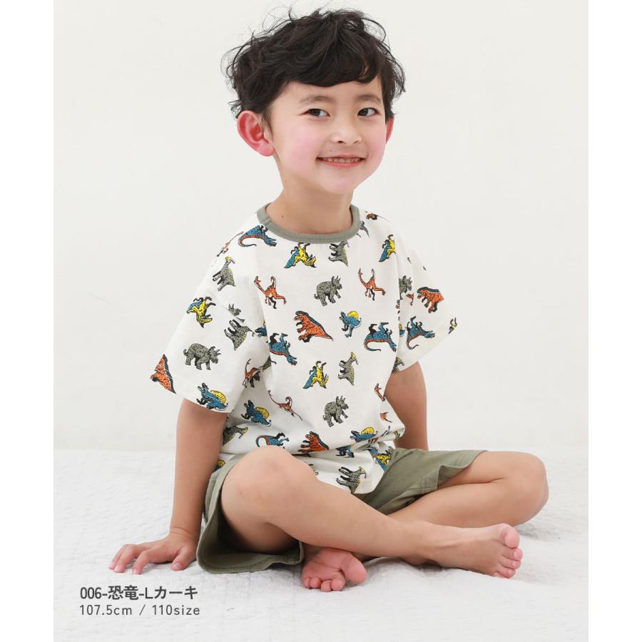 パジャマ 半袖パジャマ ルームウェア 半袖ルームウェア 綿100% どっちも前 半袖パジャマ キッズ 子供服 男の子 女の子  デビロック devirock | devirock | 16