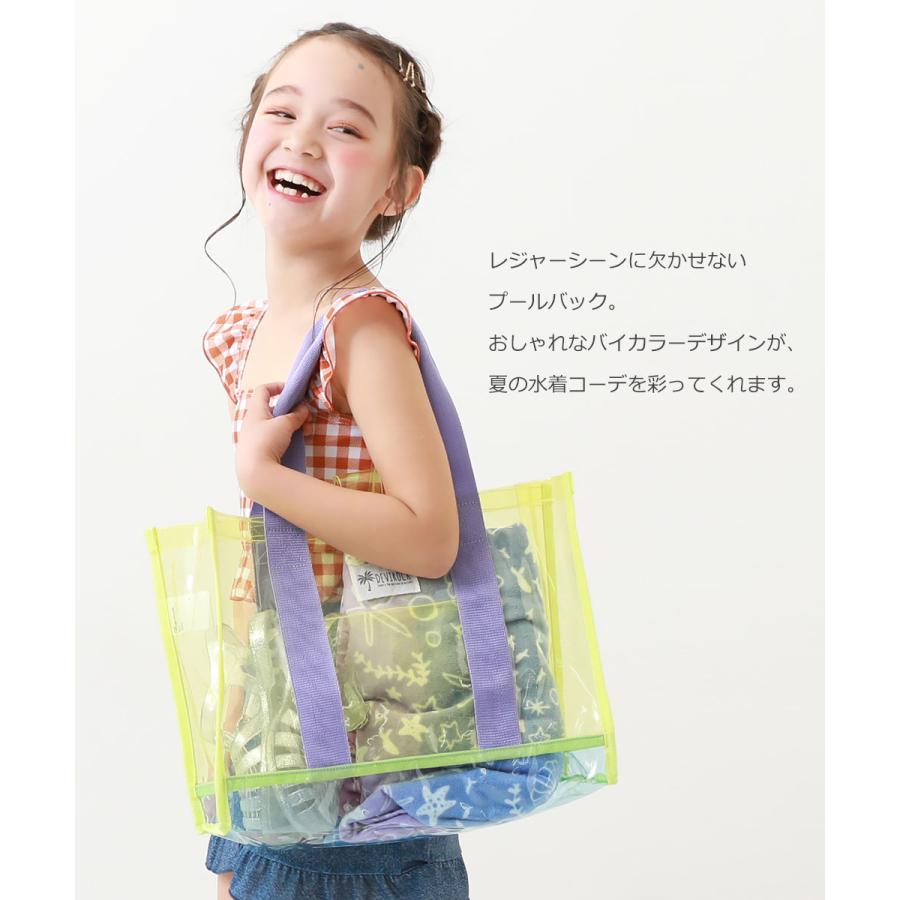 プールバッグ トート キッズ 子供服 男の子 女の子 水着 プールグッズ ビーチバッグ デビロック devirock | devirock | 12
