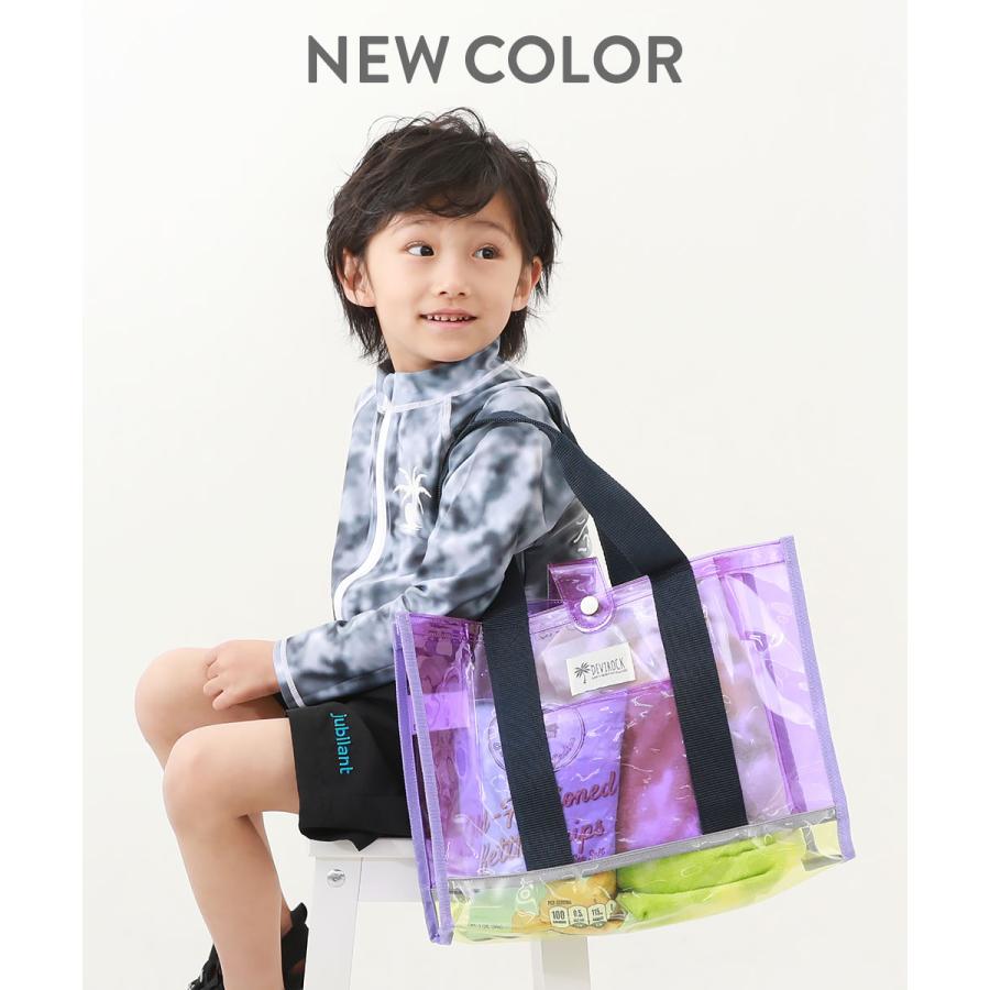 プールバッグ トート キッズ 子供服 男の子 女の子 水着 プールグッズ ビーチバッグ デビロック devirock | devirock | 13