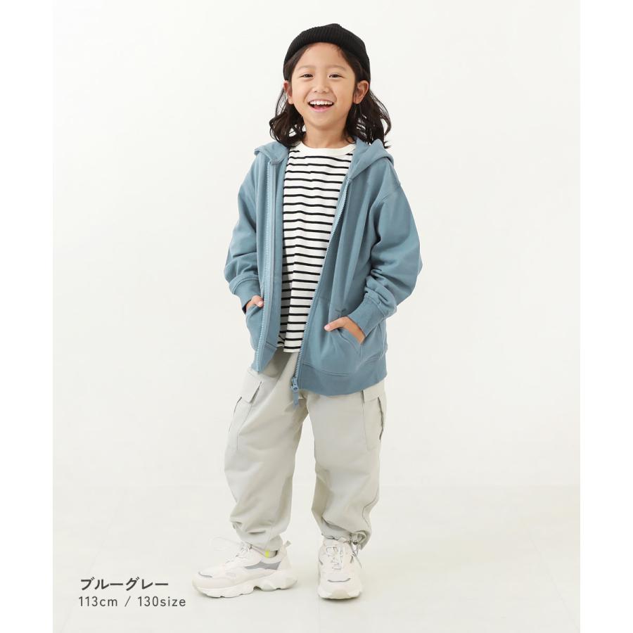 デュべティカ　半袖パーカー　ジップアップ（150㎝、130㎝）　セット売り devirock ジップパーカー パーカー トップス 無地 スウェット