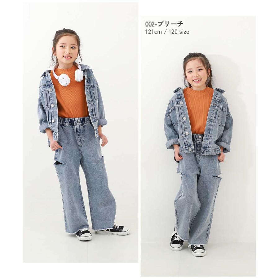 devirock（デビロック） デニムジャケット キッズ 子供服 ビッグ 