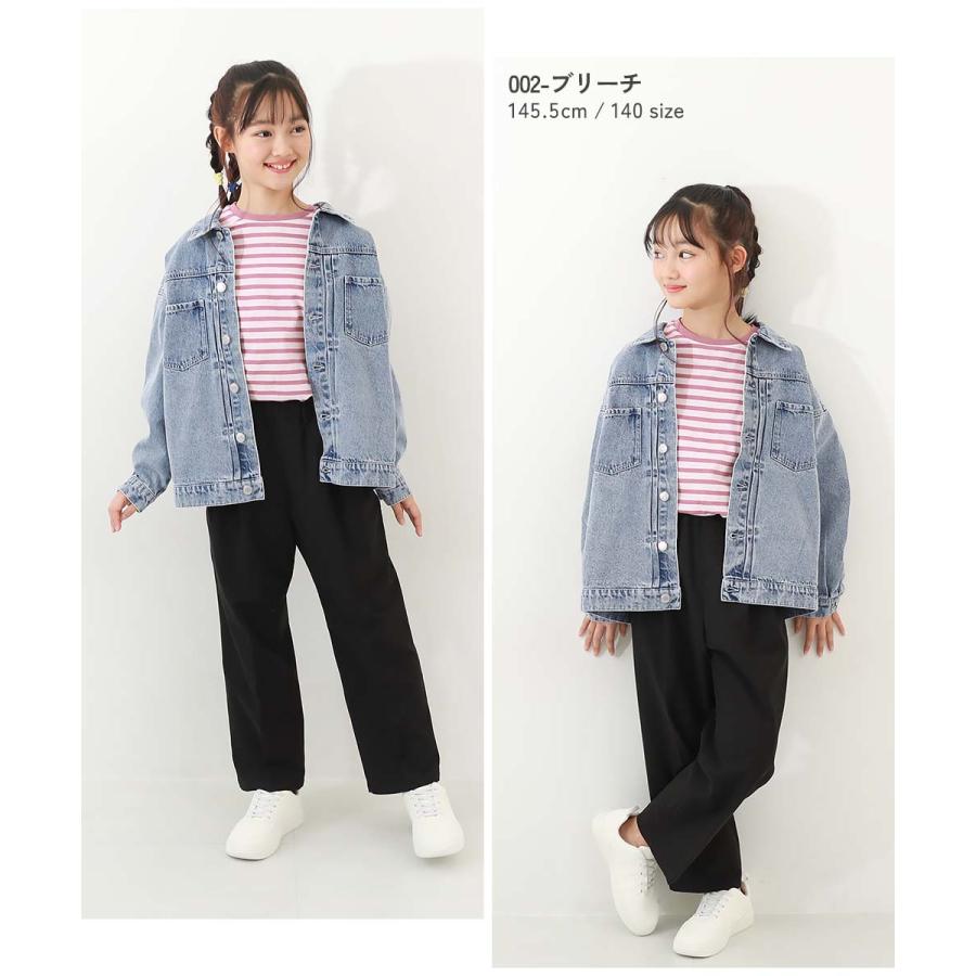 devirock（デビロック） デニムジャケット キッズ 子供服 ビッグ 