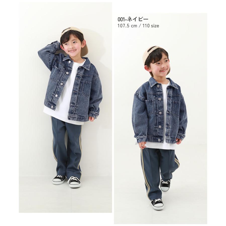 devirock（デビロック） デニムジャケット キッズ 子供服 ビッグ 