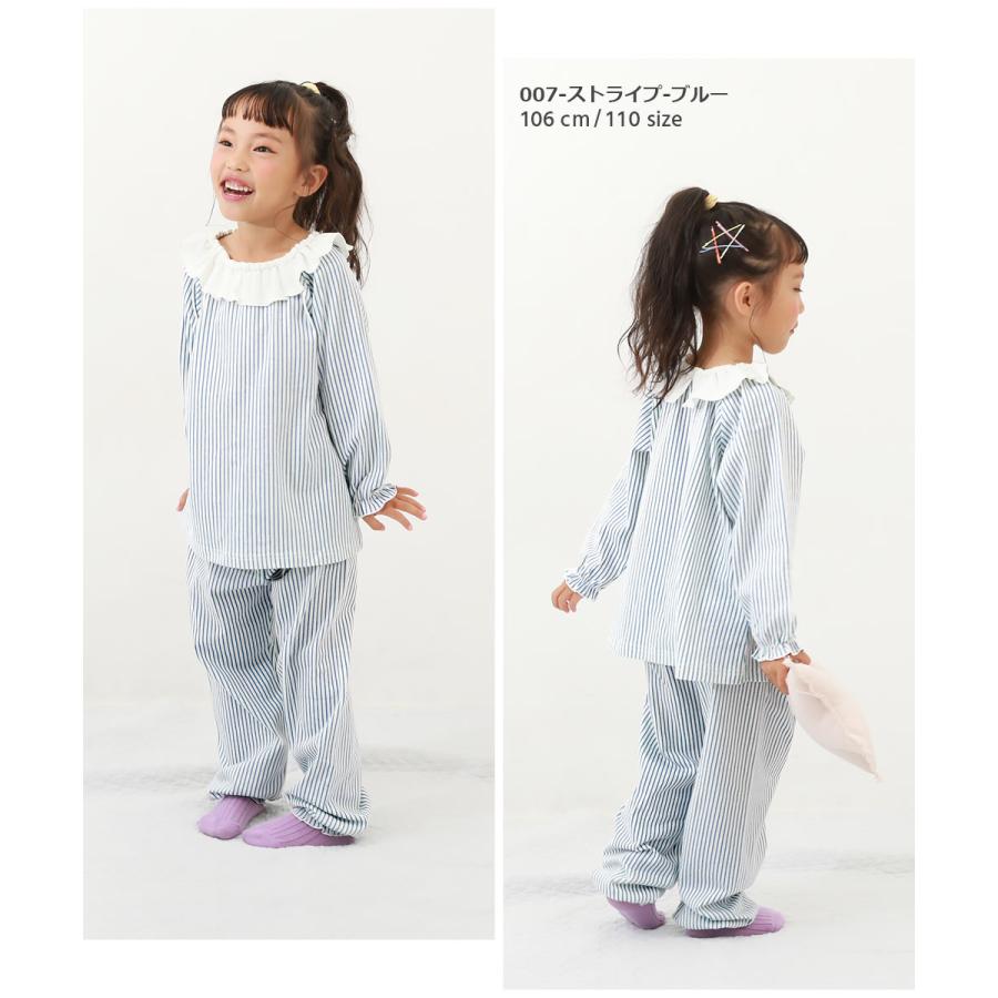 devirock（デビロック） パジャマ キッズ どっちも前 フリル 子供服