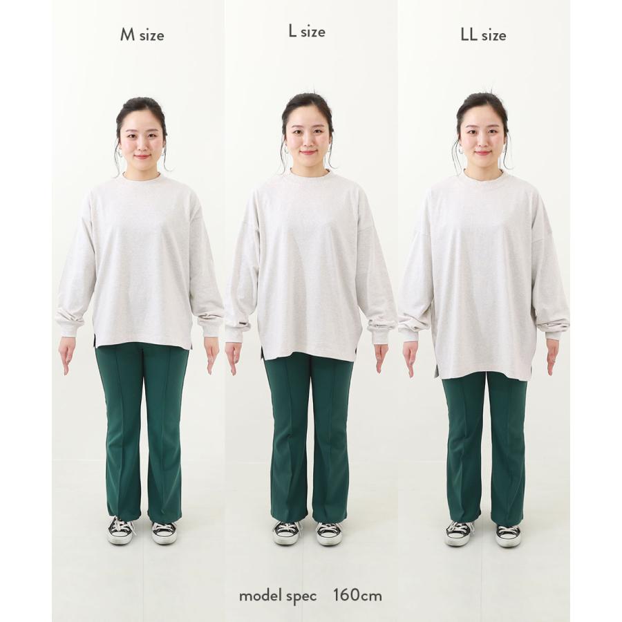 ロンT トップス 綿100% お洗濯してもよれにくい ビッグシルエット 袖リブ 大人 ボーダー 長袖Tシャツ キッズ 子供服 男の子 女の子  デビロック devirock | devirock | 36