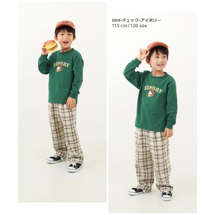 devirock（デビロック） 子供服 ツータック ワイドパンツキッズ 男の子