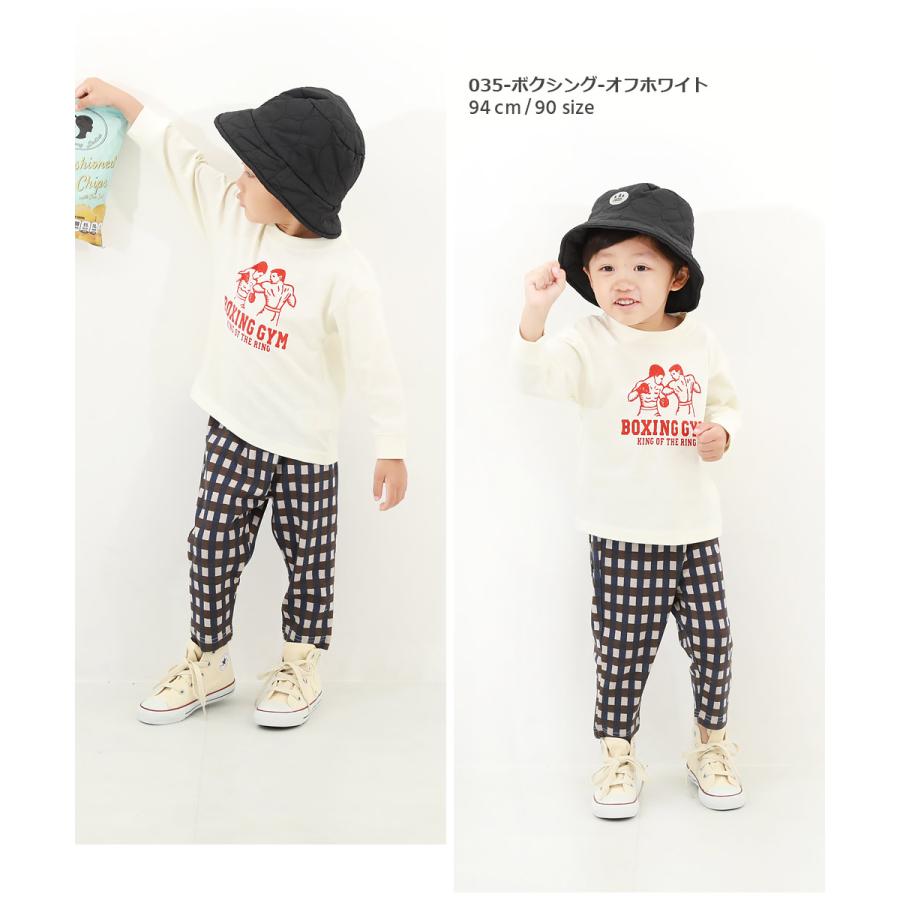 子供服 デビラボ プリント袖リブ 長袖Tシャツキッズ ベビー 男の子 女の子 長袖Tシャツ ロンT デビロック devirock｜devirockstore｜28