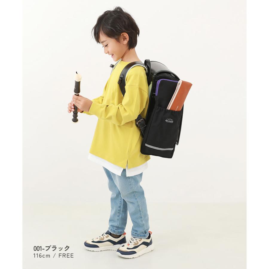 たくさん収納できる ランドセル用サイドポケット(リフレクター付き) キッズ 子供服 男の子 女の子  デビロック devirock | devirock | 13