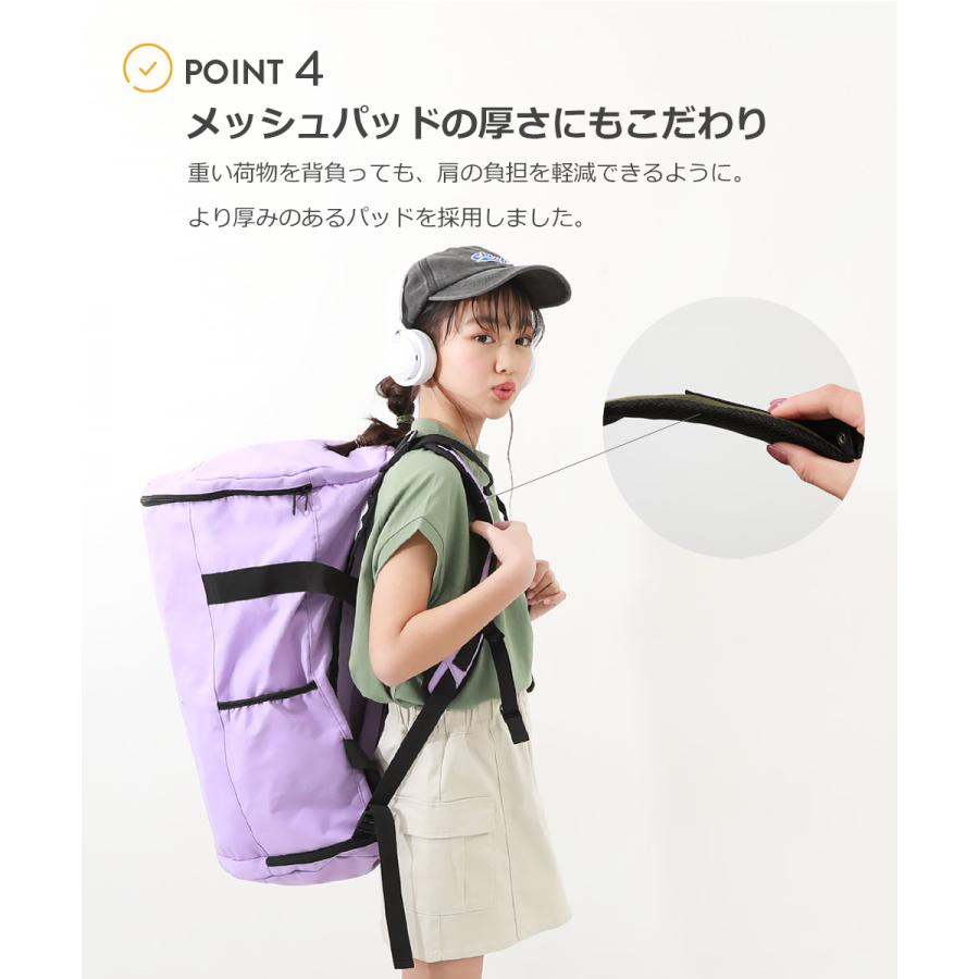 devirock スポーツバッグ 大容量 50L 3WAY 親子で使える キッズ devirock スポーツバッグ 大容量 50L 3WAY 親子で使える キッズ