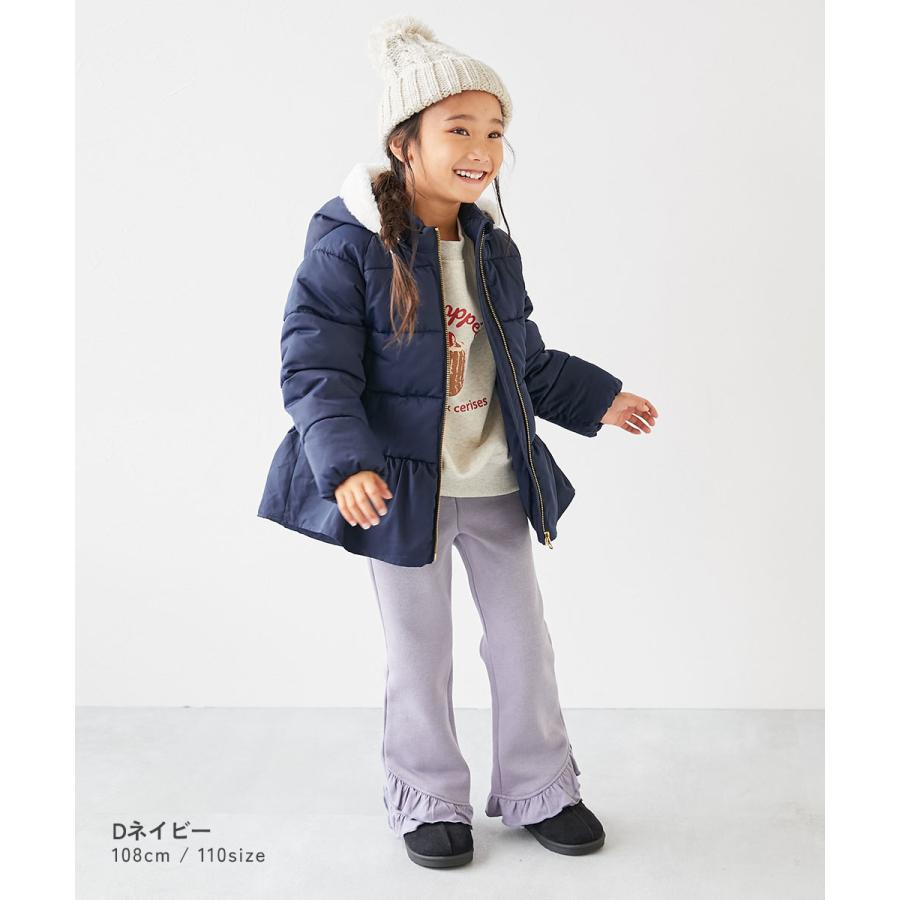 ダウンジャケット コート アウター ジャケット 洗える ファイバーダウン フードが取り外せる キッズ 子供服 女の子  デビロック devirock | devirock | 18