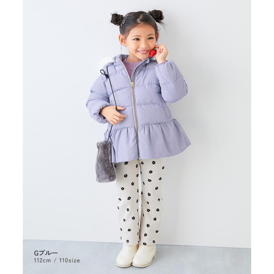 ダウンジャケット コート アウター ジャケット 洗える ファイバーダウン フードが取り外せる キッズ 子供服 女の子  デビロック devirock | devirock | 19