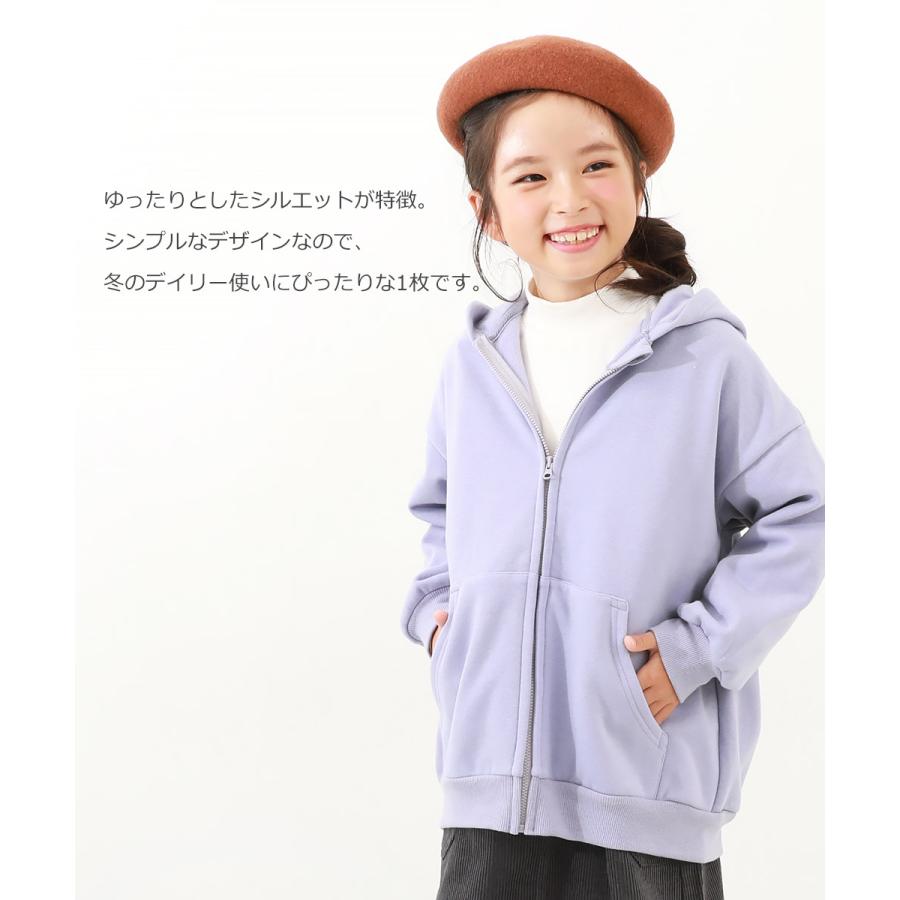 子供服 RICH WARM 裏シャギー スウェットジップパーカーキッズ 男の子 女の子 トップス パーカー トレーナー ジップパーカー デビロック devirock｜devirockstore｜09