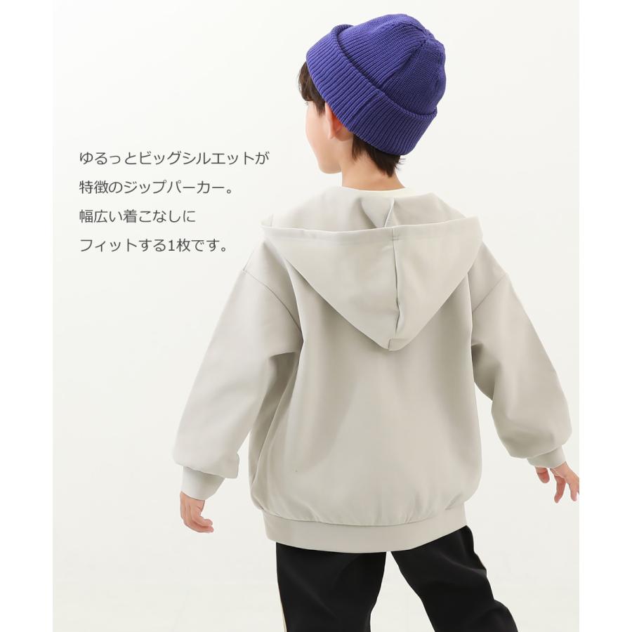 devirock パーカー キッズ ビッグシルエット プルパーカー 防汚 devirock パーカー キッズ ビッグシルエット プルパーカー 防汚