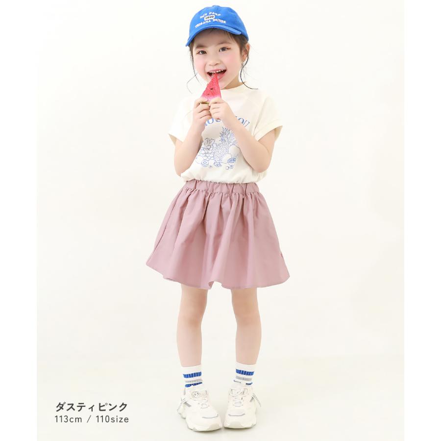 ミニスカート インナーパンツ付 ボトムス スカート スカッツ ふわっと広がる ボリュームギャザー ミニ丈スカッツ devirock 26summer_girls | devirock | 18