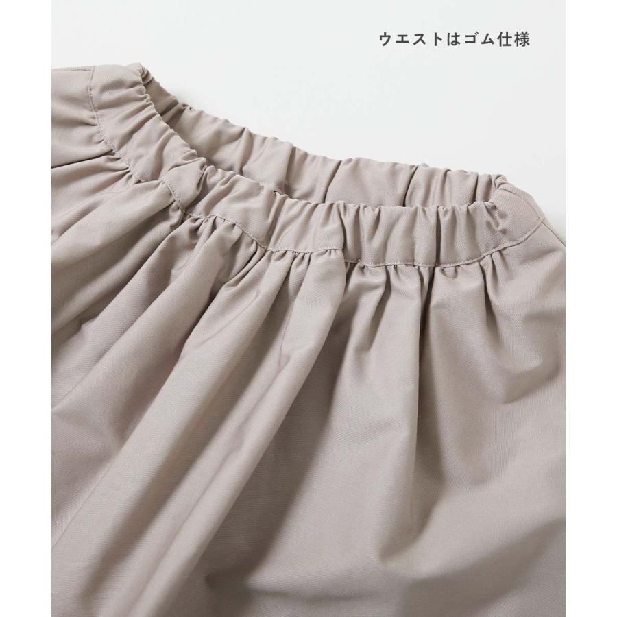 ミニスカート インナーパンツ付 ボトムス スカート スカッツ ふわっと広がる ボリュームギャザー ミニ丈スカッツ devirock 26summer_girls | devirock | 19