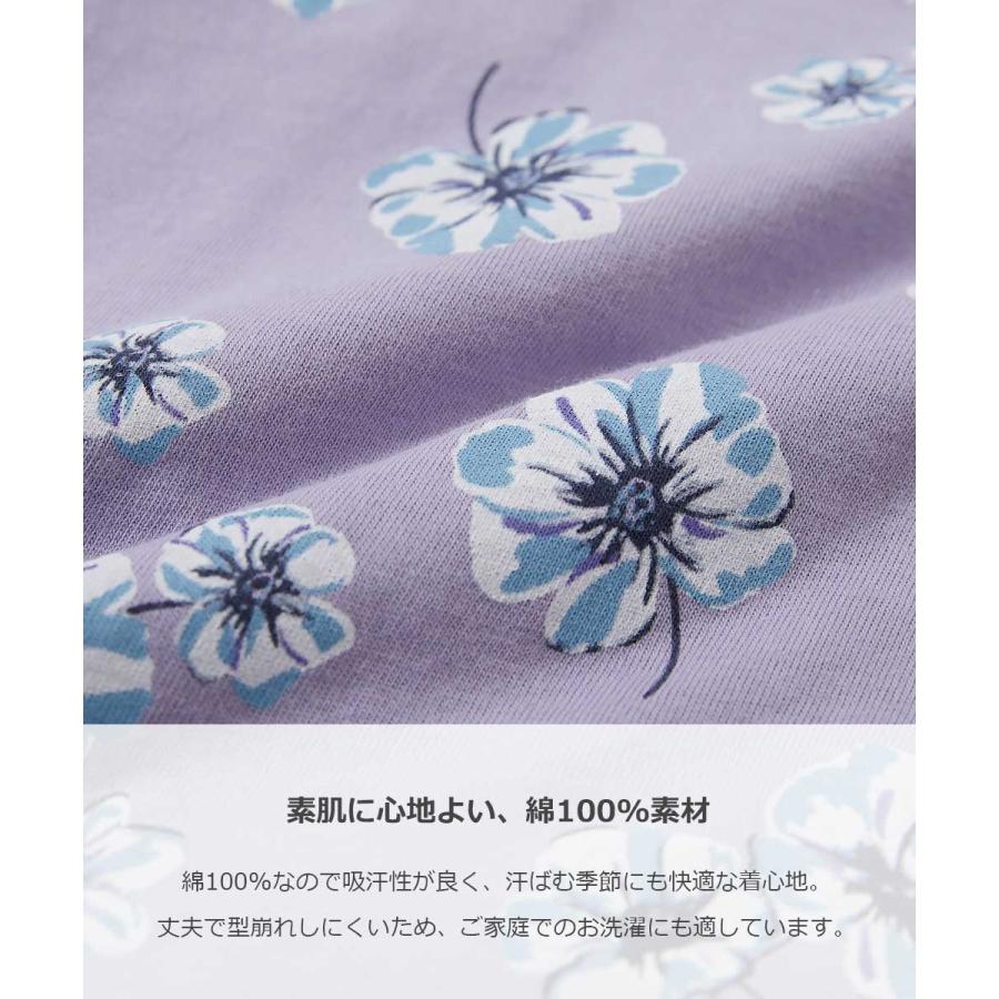 子供服 バックデザイン 総柄ワンピースキッズ 女の子 半袖ワンピース ノースリーブワンピース ワンピース デビロック devirock | devirock | 07