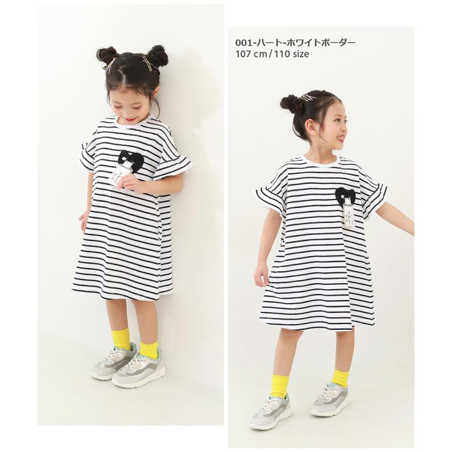 devirock（デビロック） 子供服 名札穴あかない 半袖ワンピースキッズ