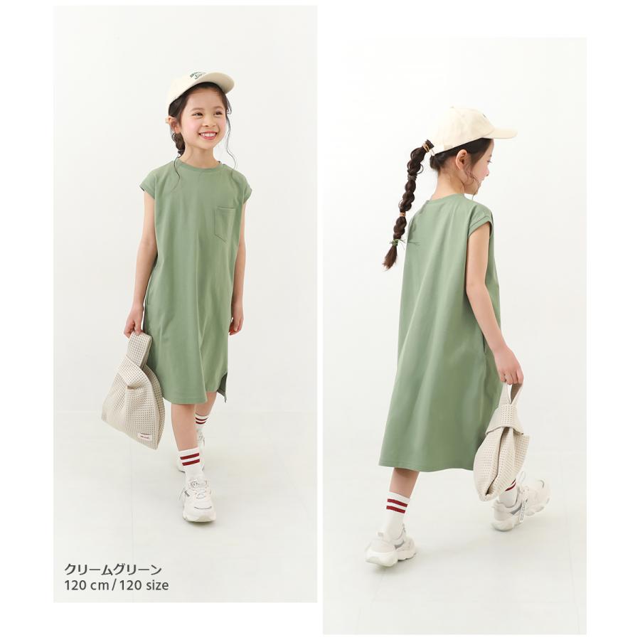 子供服 ボックスタンクワンピースキッズ 女の子 半袖ワンピース ノースリーブワンピース ワンピース デビロック devirock | devirock | 16