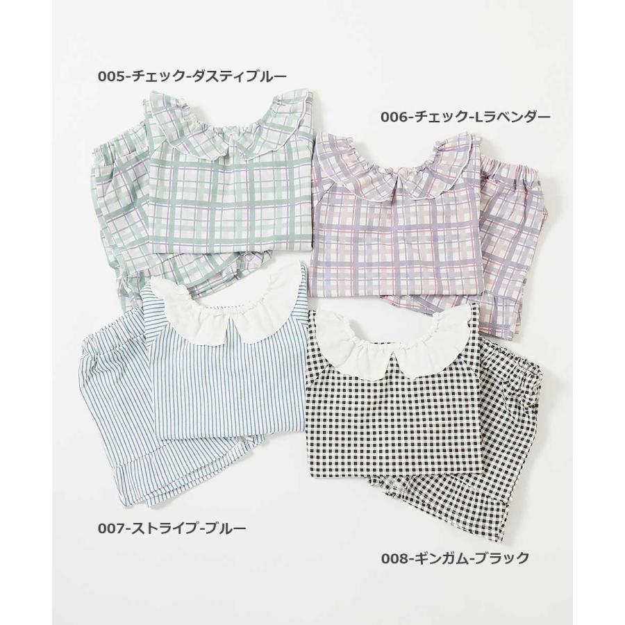 子供服 どっちも前 フリル半袖パジャマキッズ 女の子 ルームウェア 半袖ルームウェア パジャマ デビロック devirock｜devirockstore｜11