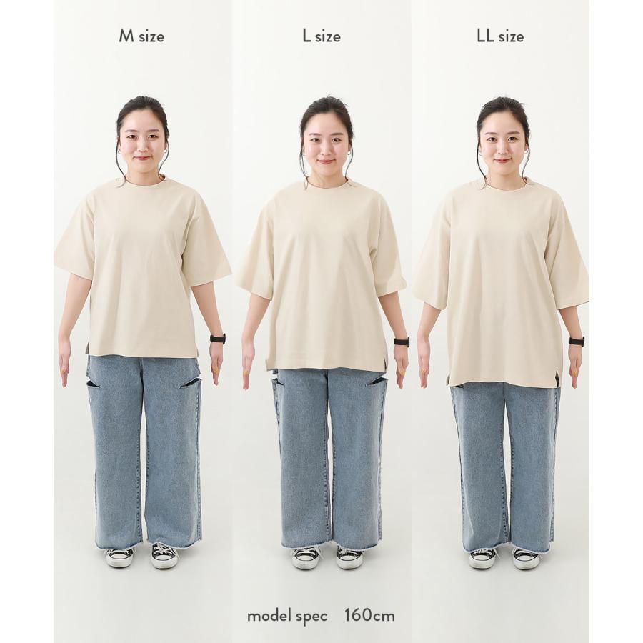 リンクコーデ 親子コーデ おそろい リンク 耐久 Tシャツ トップス 綿100% お洗濯してもよれにくい ビッグシルエット 大人 ボーダー 半袖Tシャツ devirock | devirock | 32