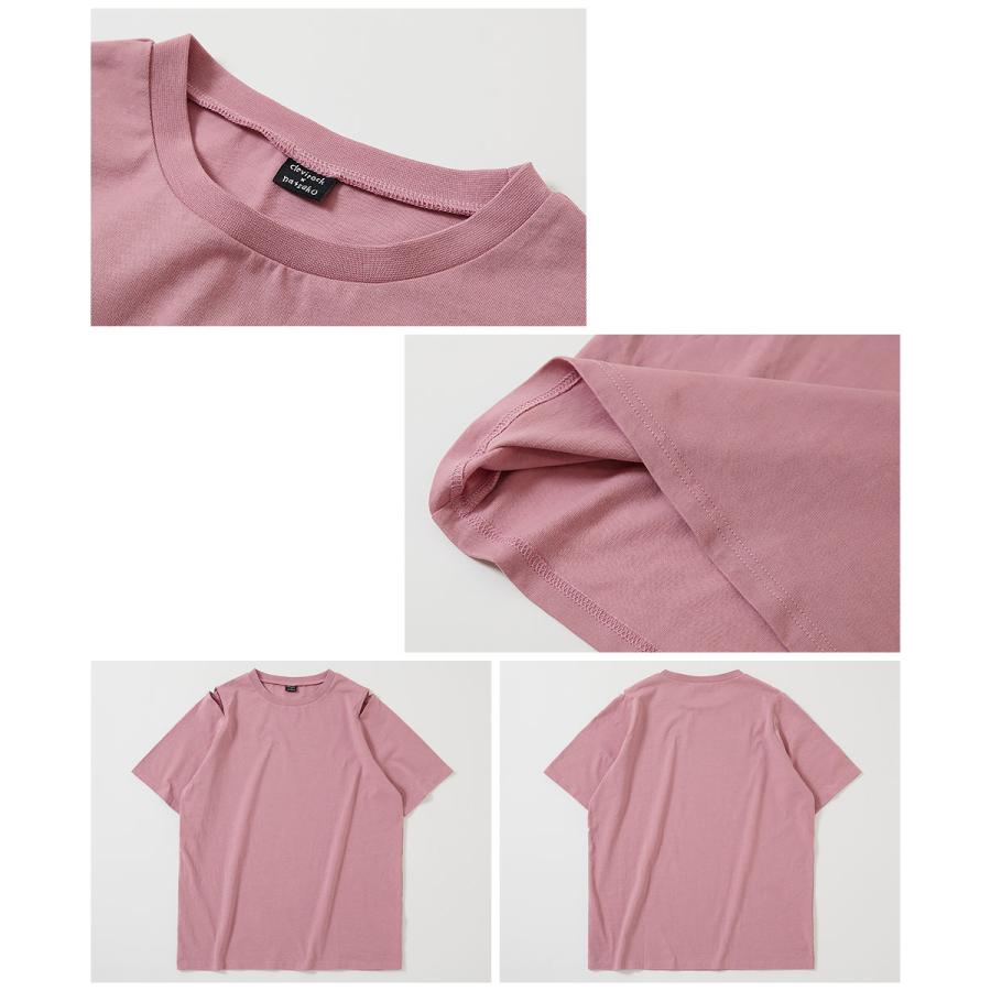 子供服 【なつこさんコラボ】防汚 大人 肩スリット 半袖Tシャツキッズ 女の子 トップス 半袖Tシャツ Tシャツ デビロック devirock | devirock | 18