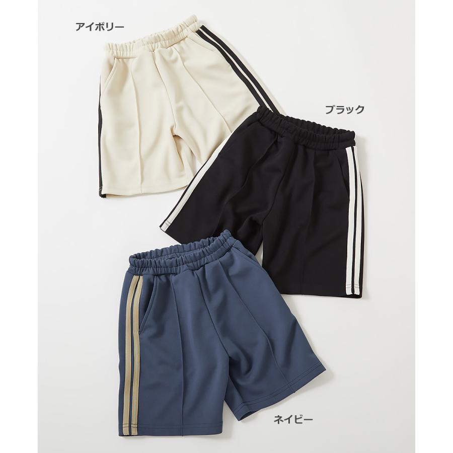 子供服 サイドライン ハーフパンツキッズ 男の子 女の子 ボトムス ハーフパンツ ショートパンツ デビロック devirock | devirock | 04